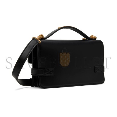 BALMAIN BLACK B-BUZZ 24 BAG EN0DA828LPIS0P (24*14*7.5cm)